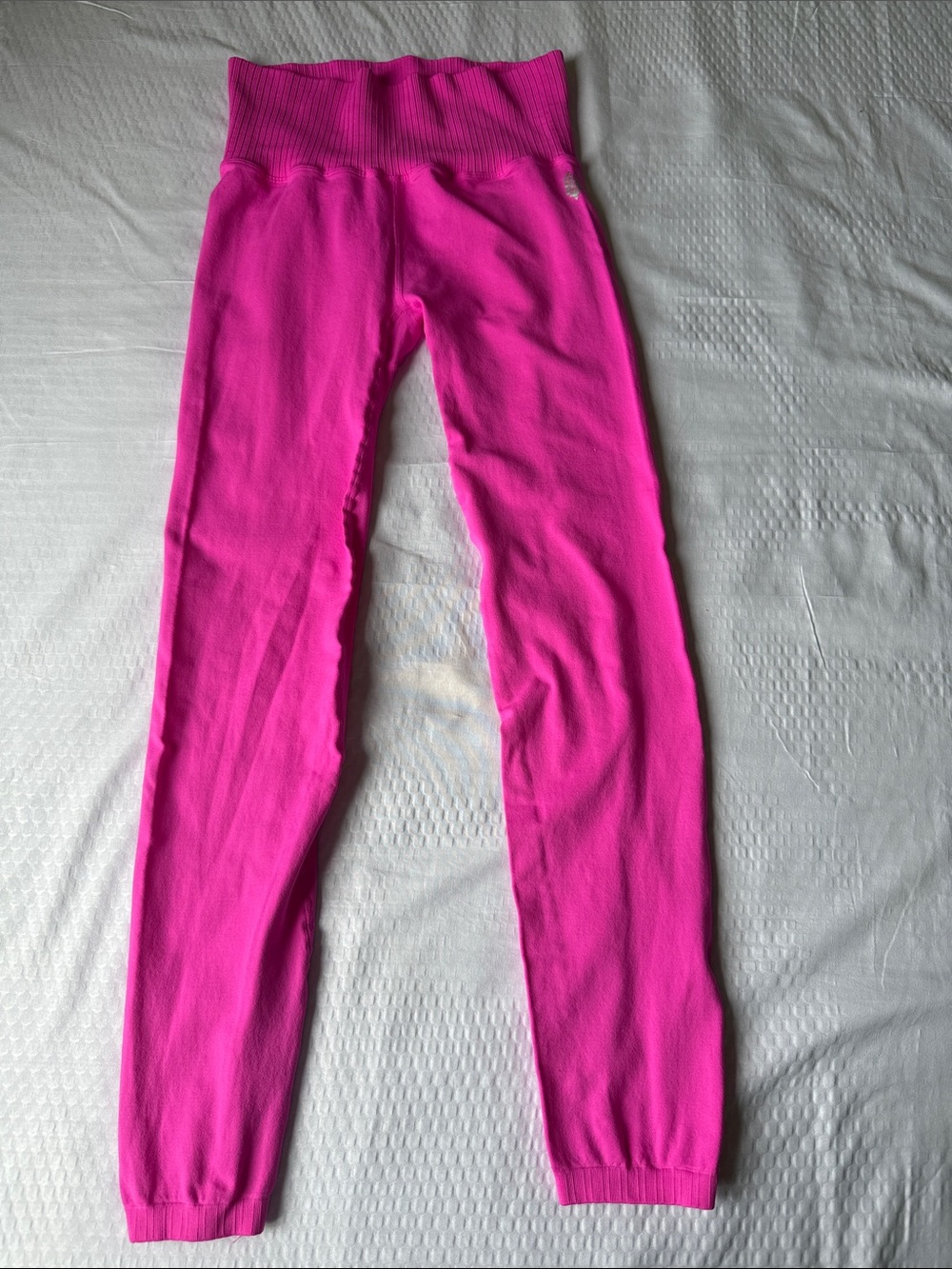 Free People Good Karma High-Rise 7/8 Length Leggings Hot pink✨ - Picture 3 of 8